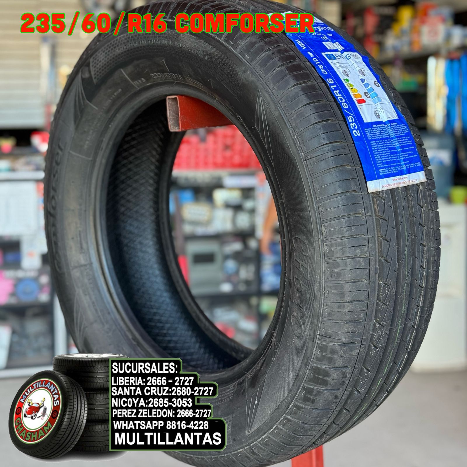 235/60/R16 COMFORSER HT CF 510